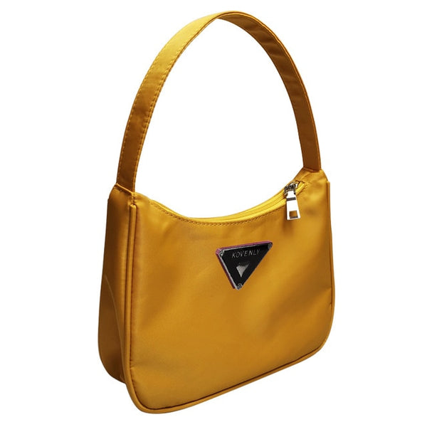 Retro Shoulder Bag For Women Trendy Vintage Nylon Handbag Female Small Subaxillary Bags Casual Retro Mini Shoulder Bag Bella 180