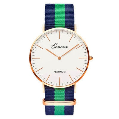 Nylon Strap Style Quartz Women Watch Top Brand Watches Fashion Casual Fashion Wrist Watch 2018 Hot Sale Fashion Ladies Watches