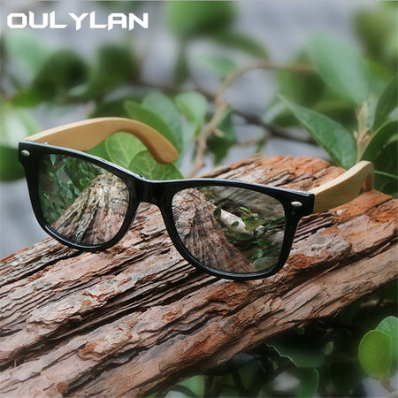 AEVOGUE Sunglasses Women Rectangle Frame Transparent Brand Designer Retro Sun Glasses Unisex Square Brown UV400 AE0664