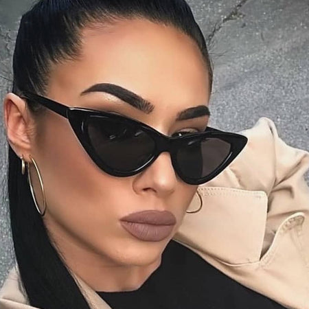 AEVOGUE Sunglasses Women Rectangle Frame Transparent Brand Designer Retro Sun Glasses Unisex Square Brown UV400 AE0664