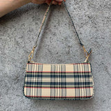 Canvas Tote Women Small Shoulder Bag Lady's Vintage Messenger Bag Fashion Subaxillary bags Kandall Luxury Brand Bolsa A143