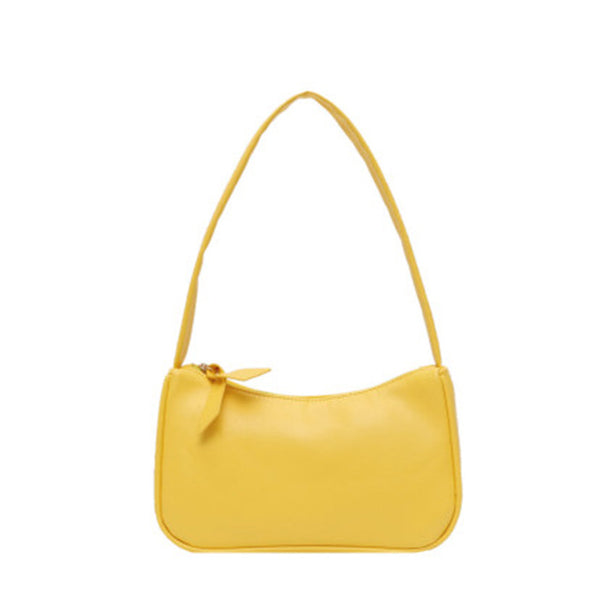 Vintage Retro Totes Bags For Women 2020 Fashion Handbag Soft Leather Female Small Subaxillary Bag Casual Retro Mini Shoulder Bag