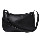 Vintage Retro Totes Bags For Women 2020 Fashion Handbag Soft Leather Female Small Subaxillary Bag Casual Retro Mini Shoulder Bag