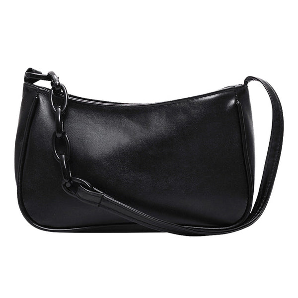 Vintage Retro Totes Bags For Women 2020 Fashion Handbag Soft Leather Female Small Subaxillary Bag Casual Retro Mini Shoulder Bag