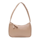 Vintage Retro Totes Bags For Women 2020 Fashion Handbag Soft Leather Female Small Subaxillary Bag Casual Retro Mini Shoulder Bag